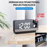 MirrorGlow Projection Clock